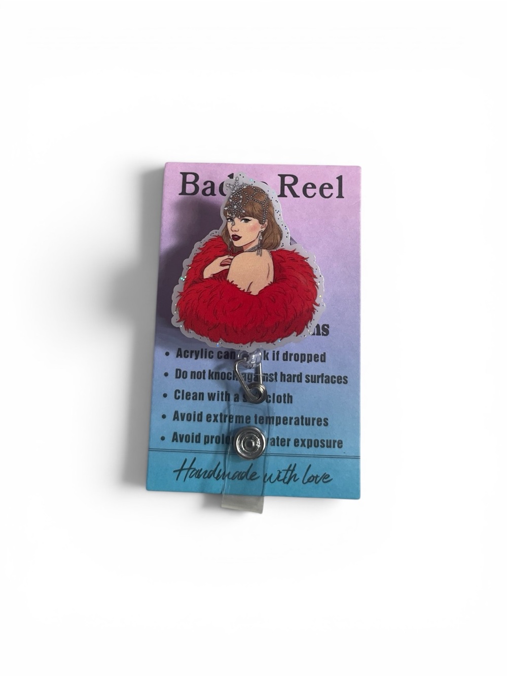 Taylor Swift Acrylic Badge Reel